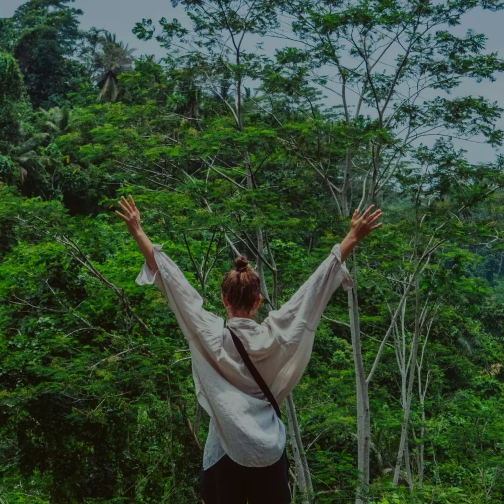 solo travel Ubud nature